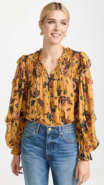 Ulla Johnson Miray Blouse