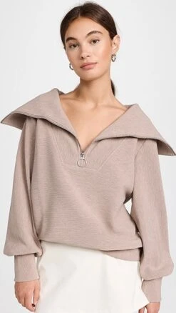 Varley Vine Half Zip Sweatshirt