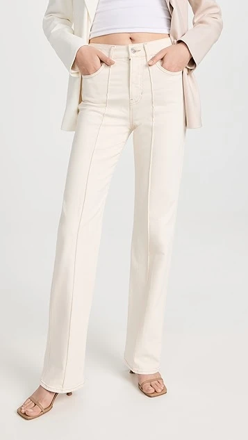 Veronica Beard Jean Dylan Pintuck Pants - Image 6