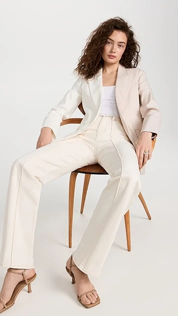 Veronica Beard Jean Dylan Pintuck Pants - Image 4