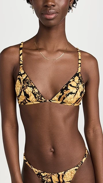 Versace Barocco All Over Bralette