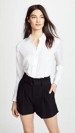 Vince Slim Fitted Blouse