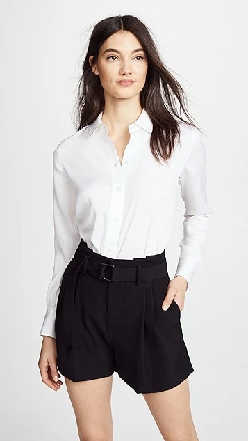 Vince Slim Fitted Blouse