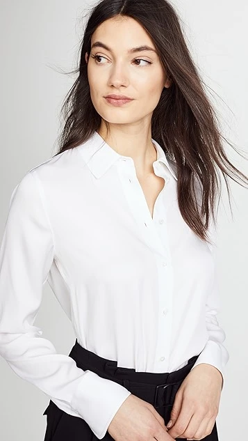 Vince Slim Fitted Blouse - Image 5