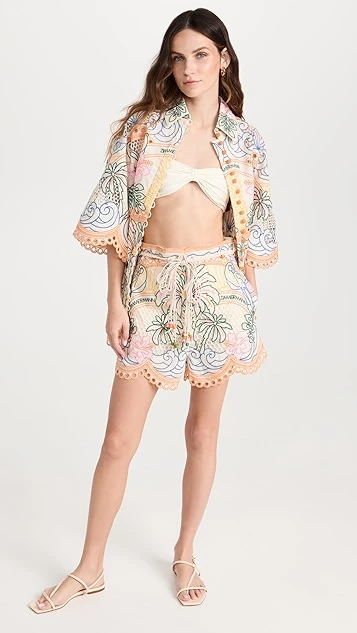 Zimmermann Ginger Tropical Shorts - Image 4
