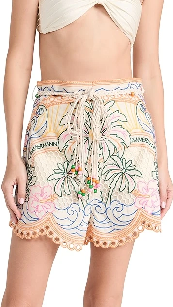 Zimmermann Ginger Tropical Shorts - Image 7