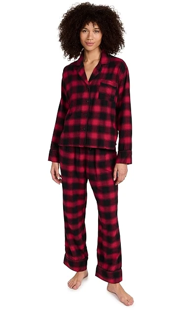 Z Supply LOUNGE Sleep All Day Check PJ Set - Image 6