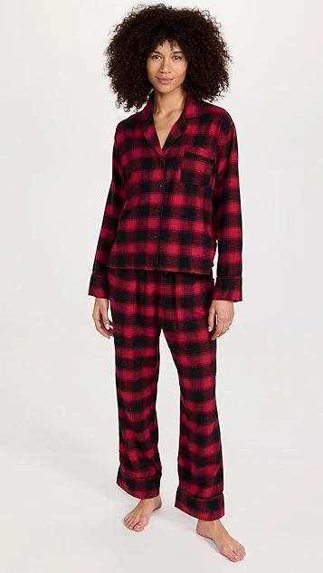 Z Supply LOUNGE Sleep All Day Check PJ Set - Image 7