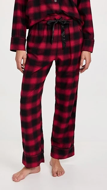 Z Supply LOUNGE Sleep All Day Check PJ Set - Image 4