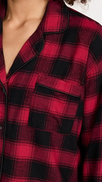 Z Supply LOUNGE Sleep All Day Check PJ Set - Image 5