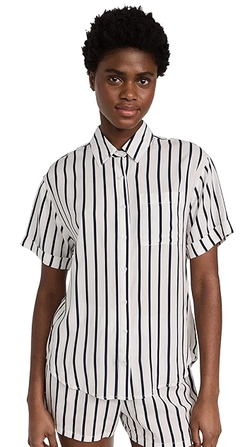 Z Supply Sunrise Stripe Shirt - Image 6